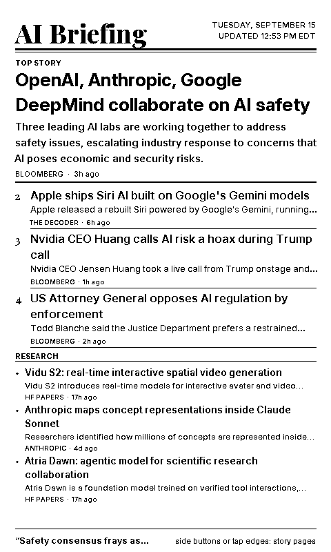 Front page (sleep screen)