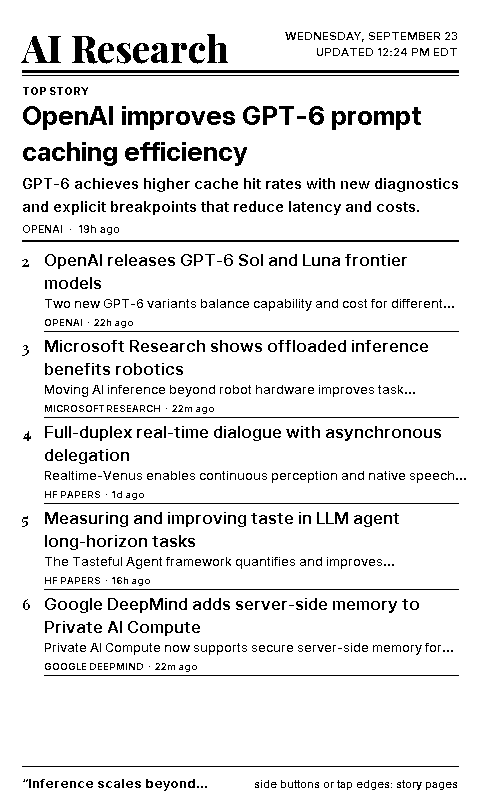 Front page as rendered for a 1-bit e-ink screen
